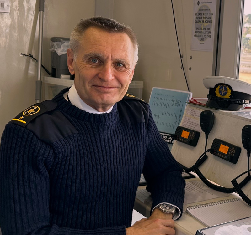 National Coastwatch Station Officer, David Curran